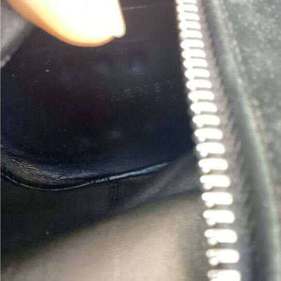 Goth y2k indie normcore gorpcore fisherman Black Suede Ankle Boots 39.5/9.5 - Picture 10 of 12